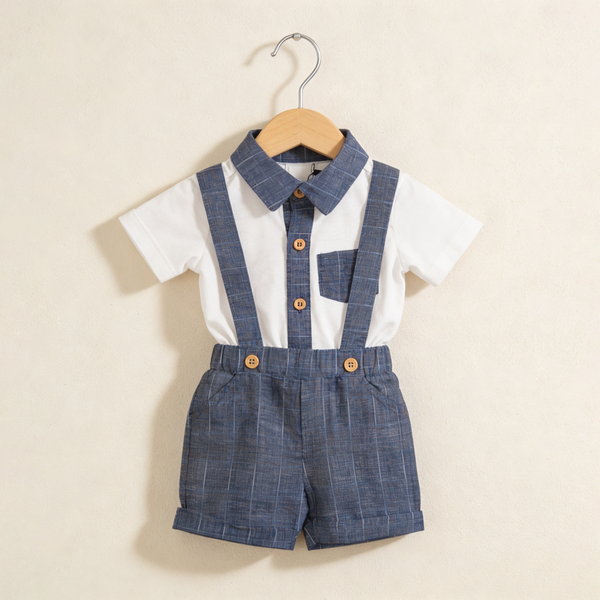 Dangaree Suits For Girls & Boys - Grey