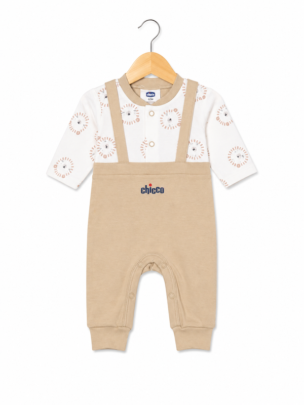 Newborn Rompers - Brown