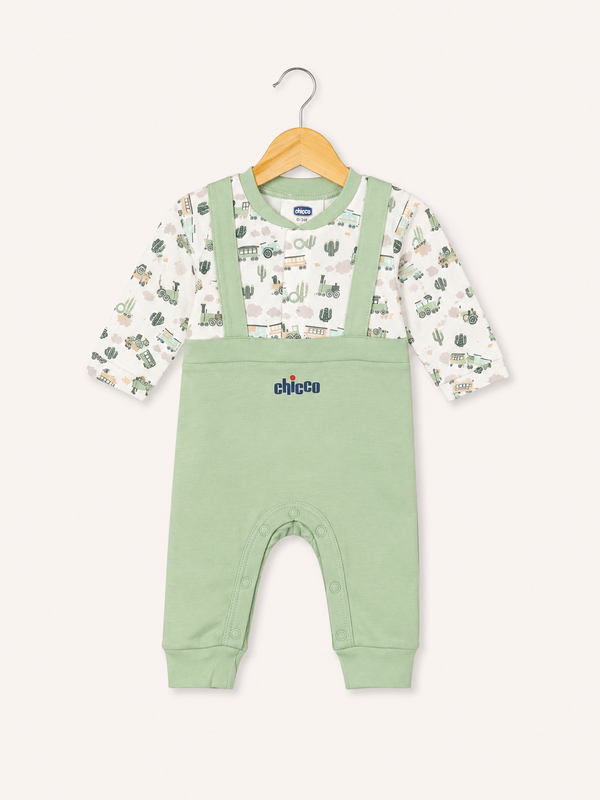 Newborn Rompers - Green