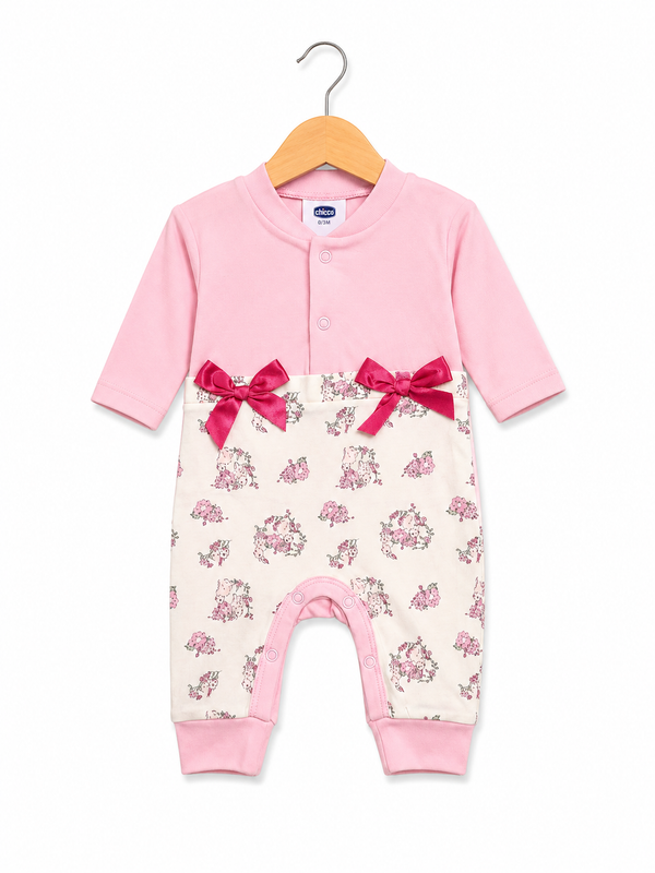 Newborn Rompers - Pink