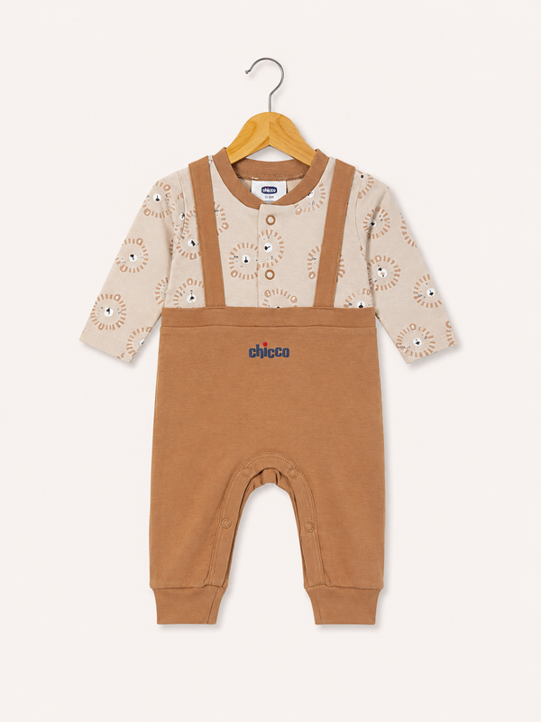 Newborn Rompers - Brown