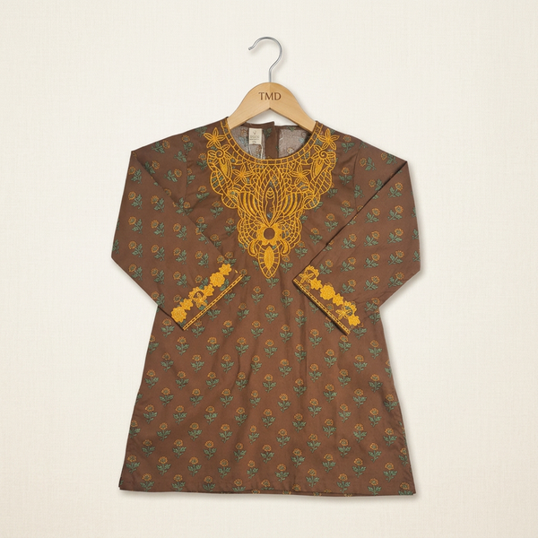 Shalwar Kameez Large - Brown