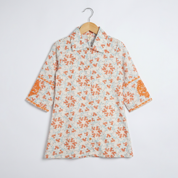 Shalwar Kameez Large - Orange