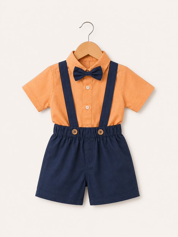Infants formal suits - Orange