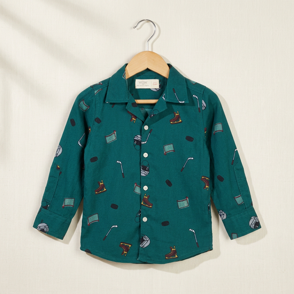 Casual Shirts SuperHeroes - Green