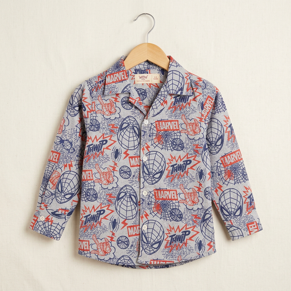 Casual Shirts SuperHeroes - Red