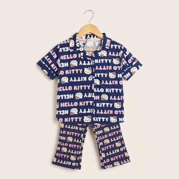 Colorful Co-Ord Set For Her (2-piece) - Blue