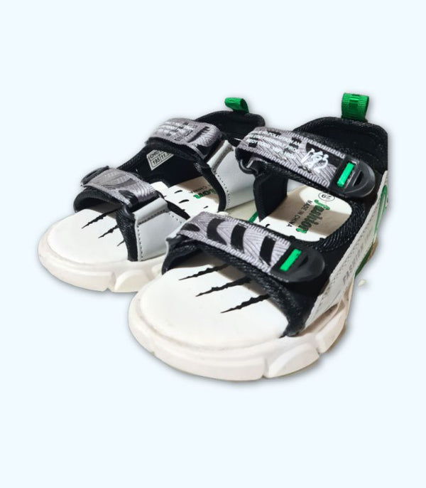 Green Strip Sandles