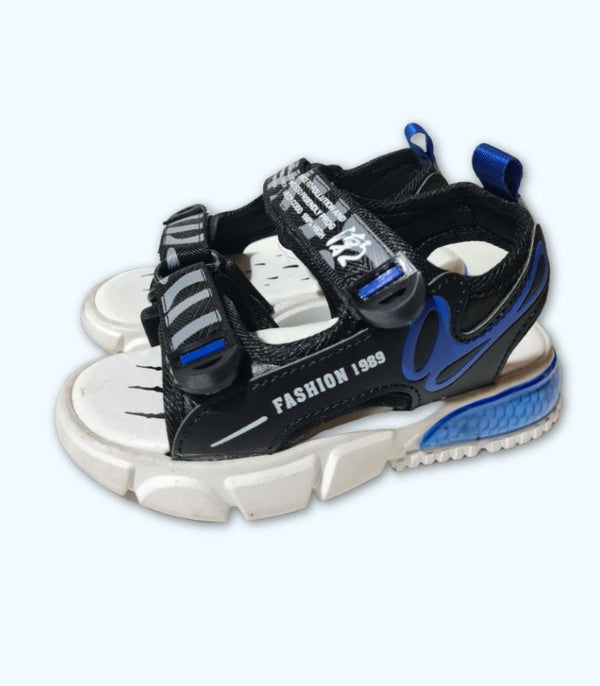 Blue Strip Sandles