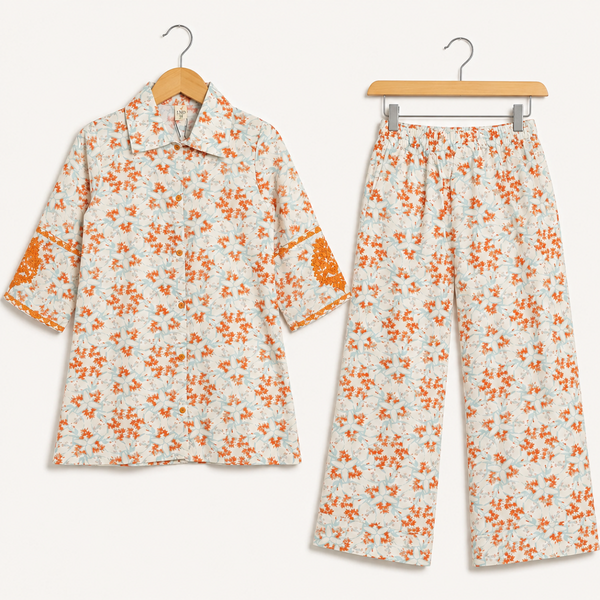 Shalwar Kamez For Her - Orange