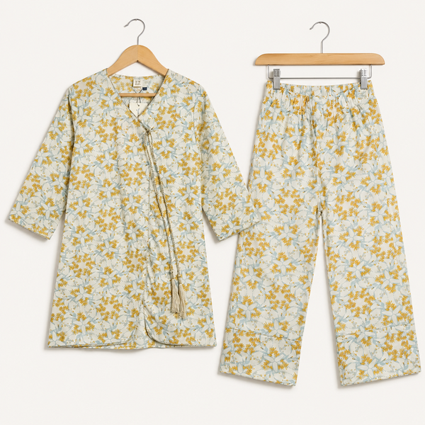 Shalwar Kamez For Her - yellow