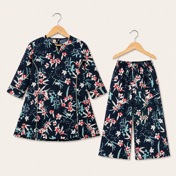 Shalwar Kamez For Her - Dark blue