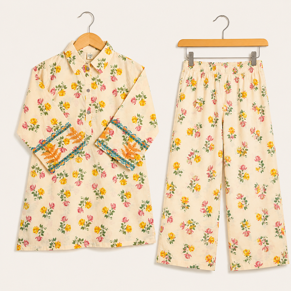 Shalwar Kamez For Her - Golden