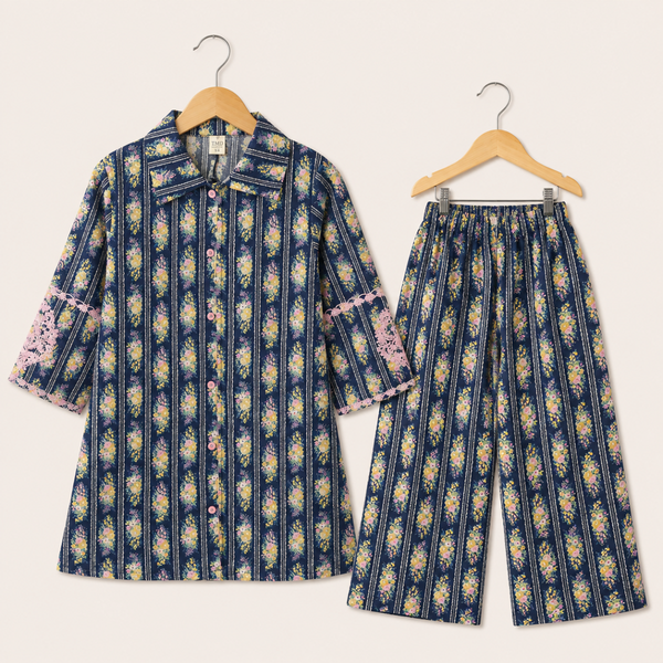 Shalwar Kamez For Her - Blue
