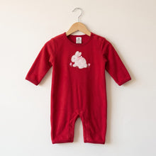 Newborn Girls' Fleece Romper