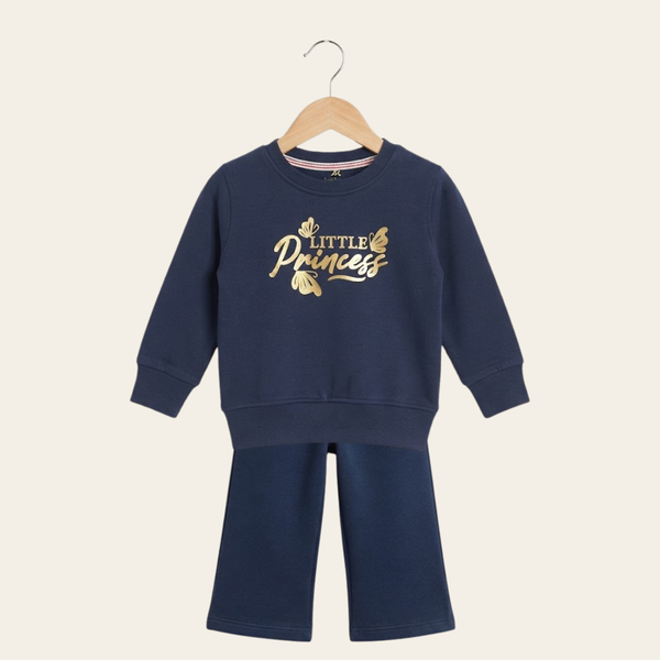 The Essential Pullover & Jogger Set - Dark blue
