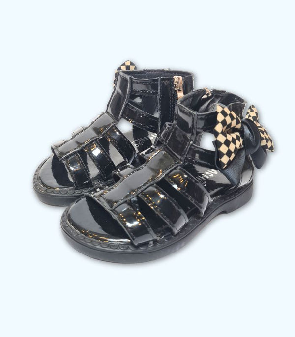 Black Bow Sandles