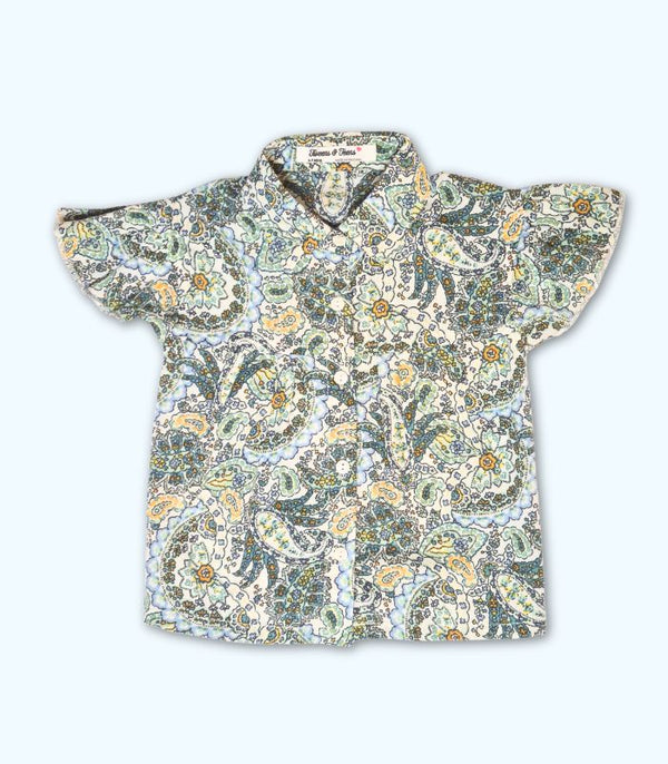 Bluish Green Top
