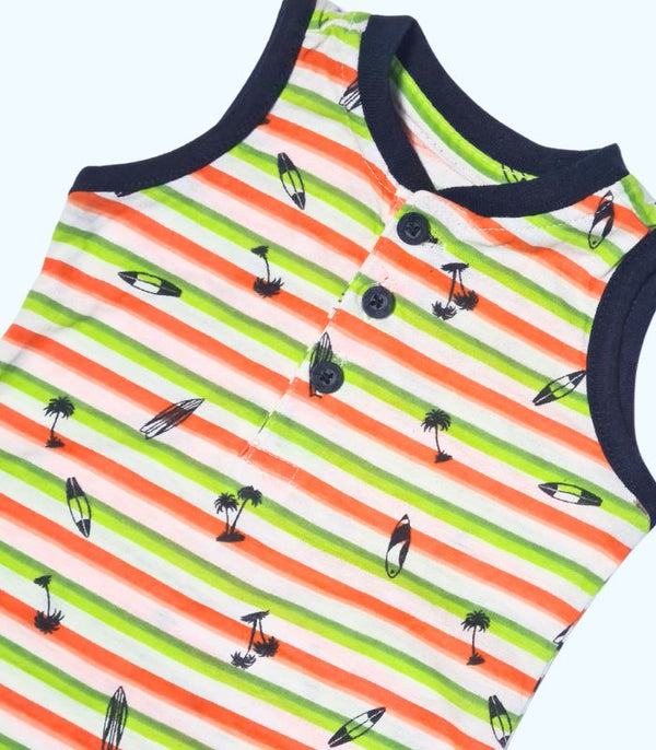 Striped Romper