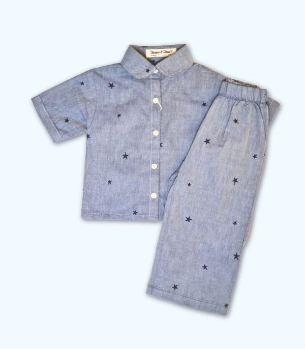 Starry Denim Duo