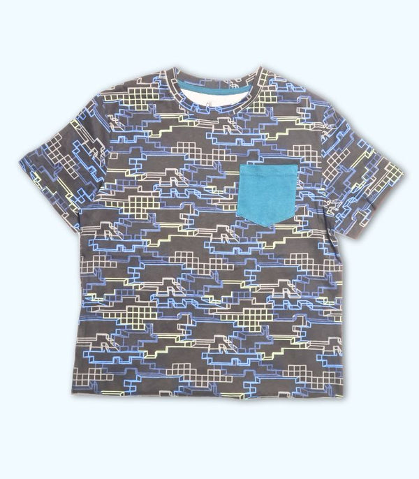 Multi Blue Tee