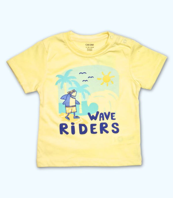 Yellow Wave Tee