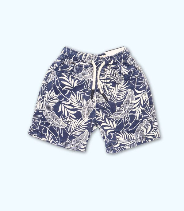 Blue & White Shorts
