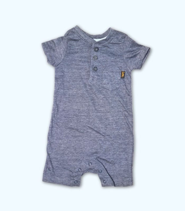 Classic Navy Romper