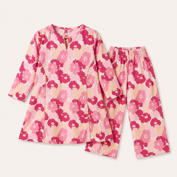 Shalwar Kamez For Her - Pink