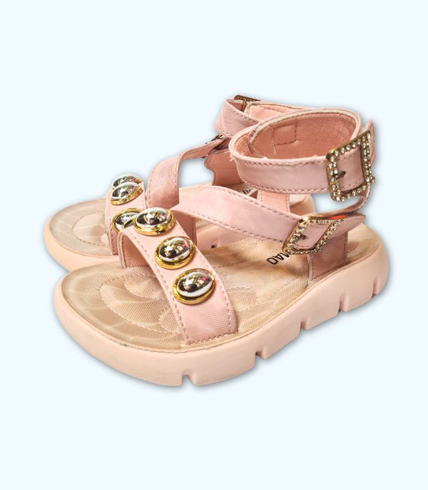 Pink Buckle Sandles
