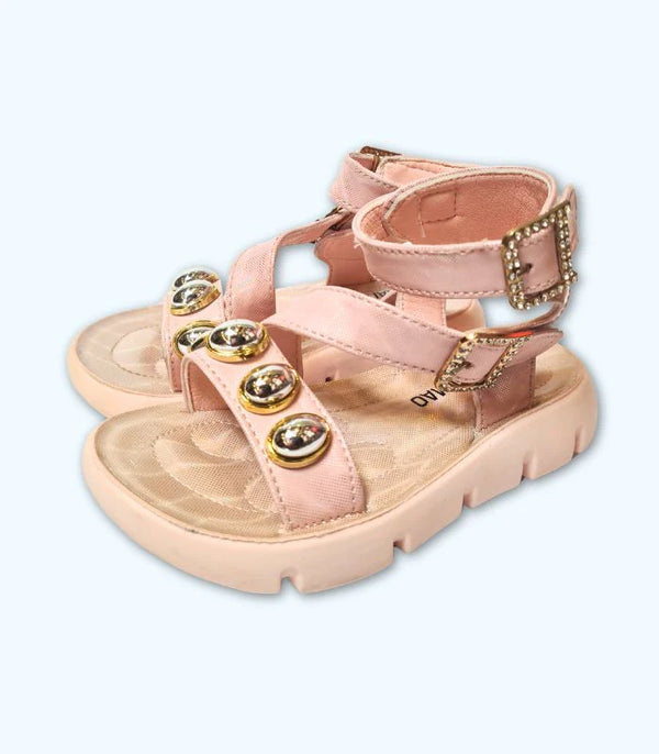 Pink Buckle Sandles