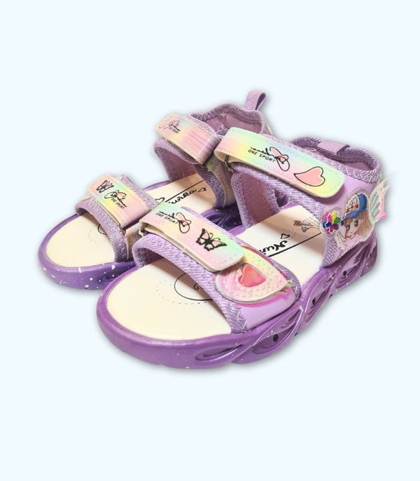 Purple Butterfly Sandles