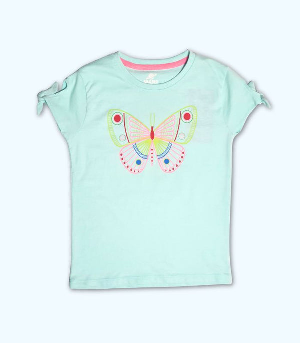 Sky Blue Butterfly Tee