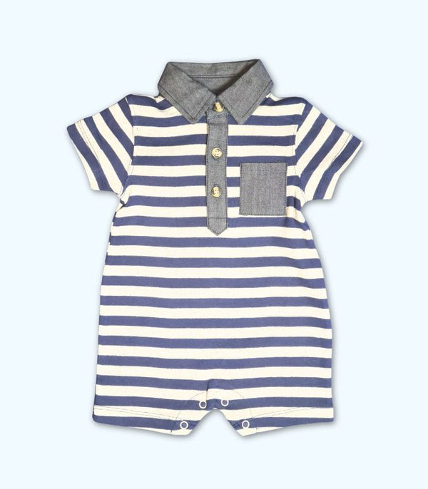 Striped Baby Romper