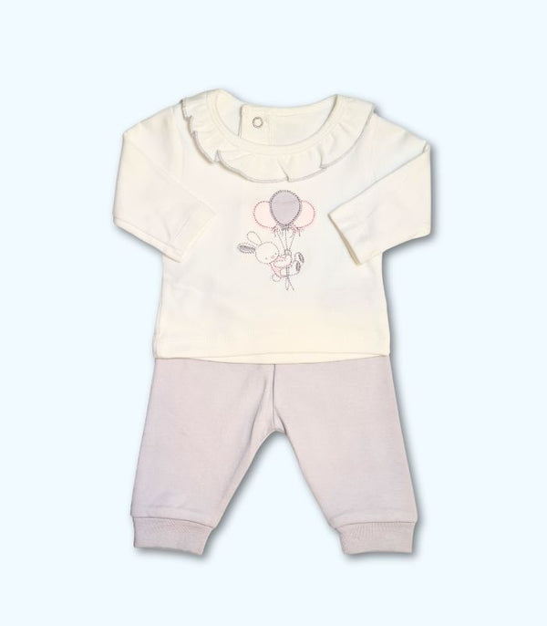 Bunny Balloon Pajama Suit
