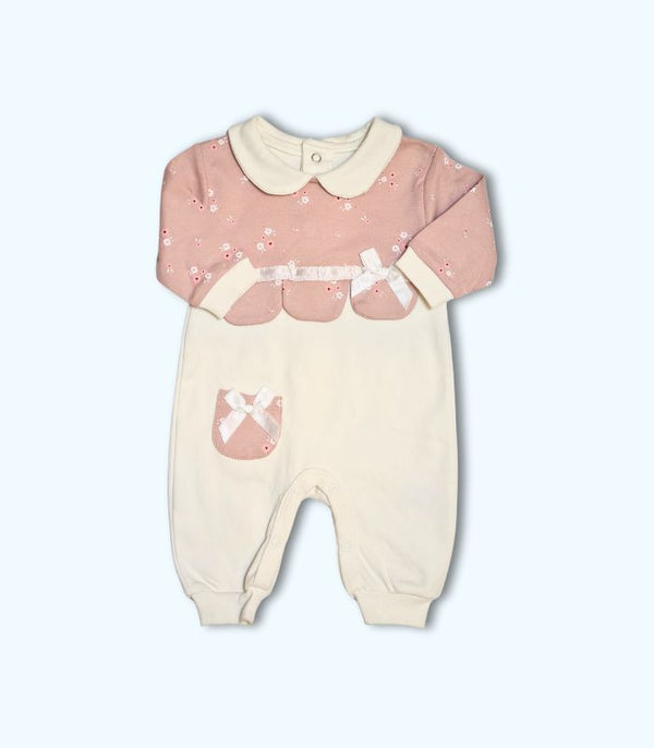 Bow Collar Romper