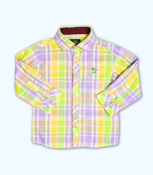 White-Purple Shirt