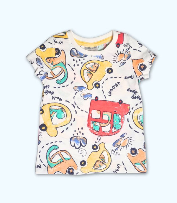 Car Print T-Shirt