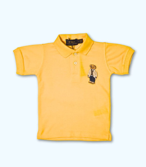 Yellow Polo Bear Tee