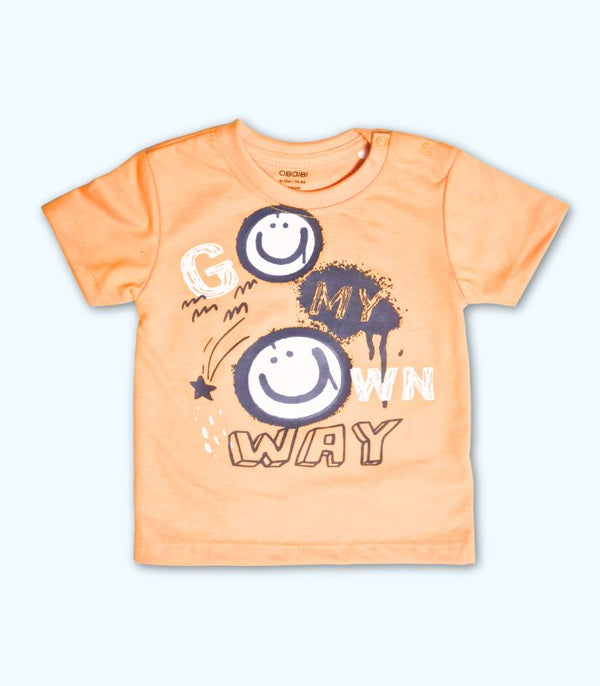 Graphic Yellow Tee