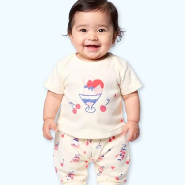 Off white Baby Suit