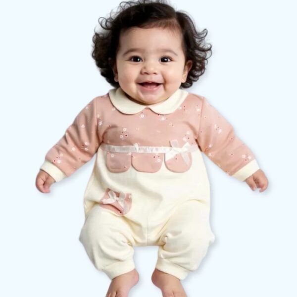 Bow Collar Romper