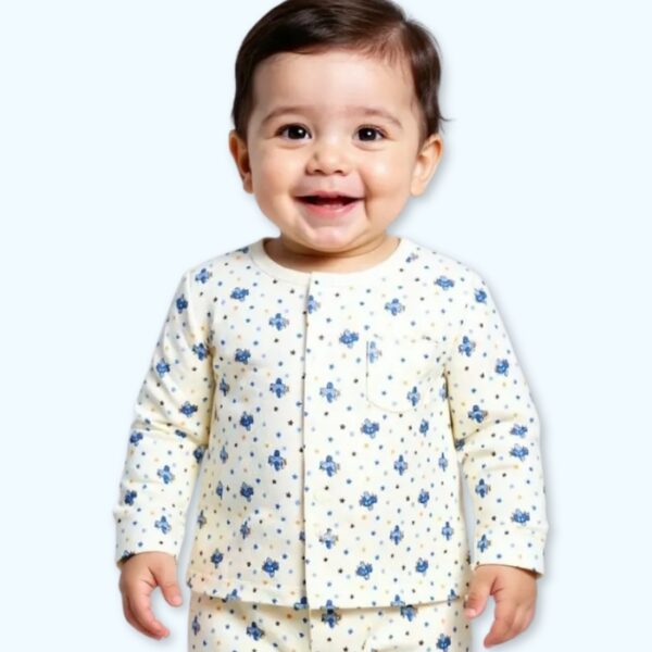 Blue Star Baby Suit