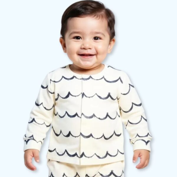 Wave Print Suit