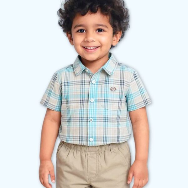 Blue Checkered Set