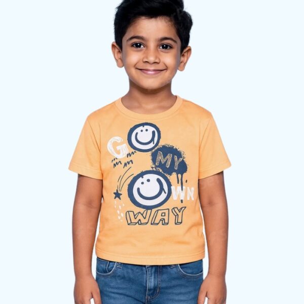 Graphic Yellow Tee
