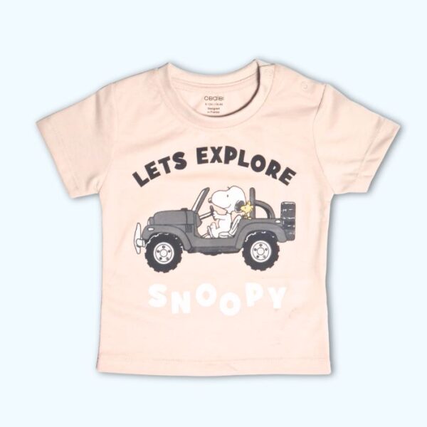 Creamy brown Tee